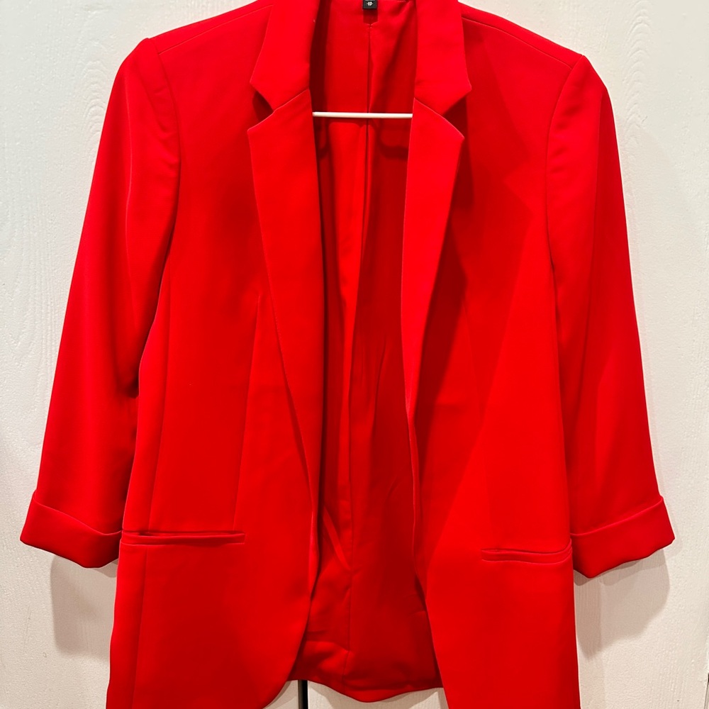 Express Red Women's Blazer